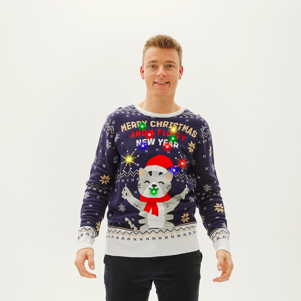 Merry Christmas And A Fluffy New Year - Uomo